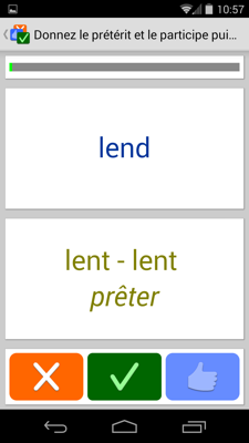 Verbes irréguliers anglais 2