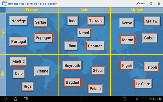 Villes et Pays 