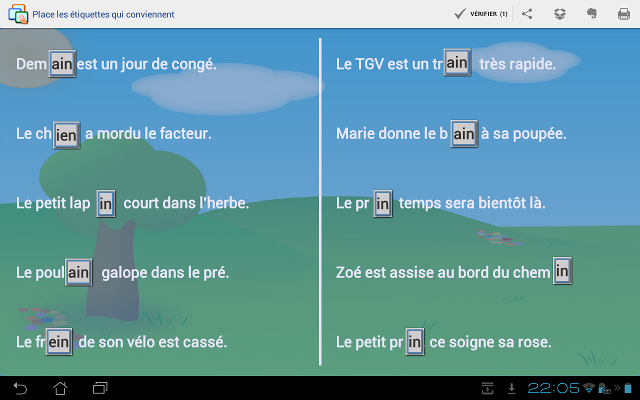 Quiz orthographe 1ere primaire