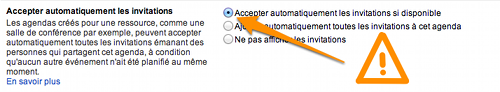 Gestion des invitations